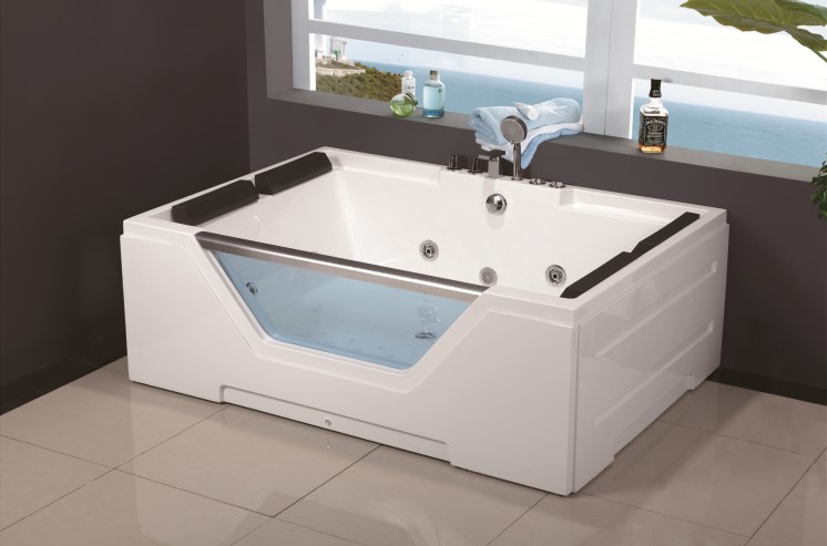 C-436 C-3099 Luxury Acrylic 2 Two Person Modern Simple Design Style Whirlpool Jetted Massage Hot Tub Bathroom Bathtub_副本.jpg