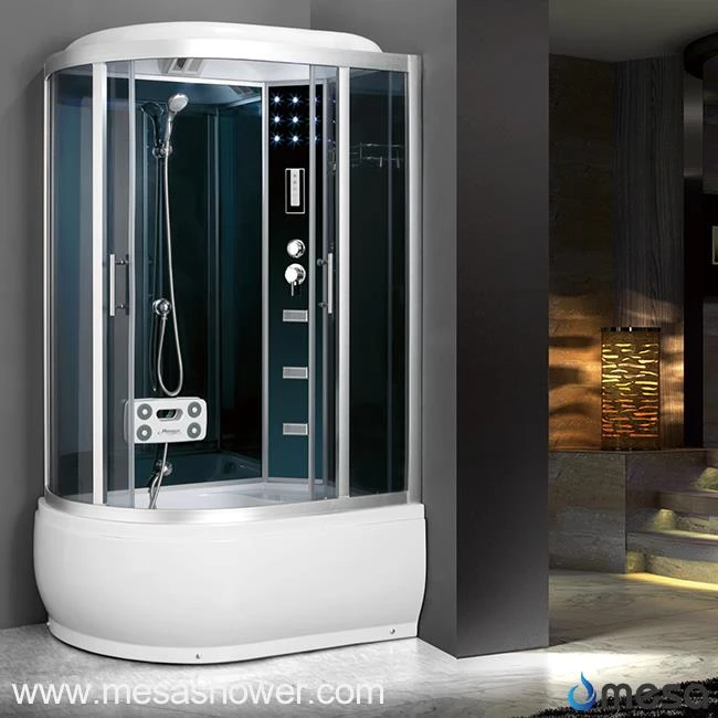 Ecke R-Form Duschkabine mit Massagefunktion M-505-A (L)