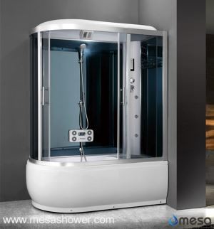 Bad und Dusche Kombi-Zimmer mit Massage-Funktion