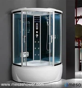 Badezimmer-Designs Glas-Duschkabinen mit Whirlpool-Wanne