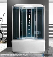 Freistehende Ecke Bad und Dusche Combo Zimmer