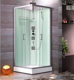 Neue Dusche Stall Eckmaßeinheiten zum Verkauf mit Schiebetür