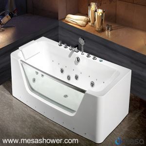 Neueste New Modern Design Luxus Hot Tub Whirlpool Massage Jetted Acryl Badezimmer Badewanne zum Verkauf mit günstigen Preis