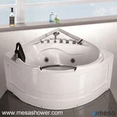 Ecke Sektor Luxus Modern Einfache Design Hot Tub Acryl Fiberglas Badezimmer Badewanne zum Verkauf mit günstigen Preis