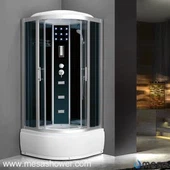 High Tray Jets Massage Duschkabine mit Glas Schiebetüren M-500-BS