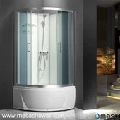 Sektor Form Einfache Design Dusche Kabine Zimmer ohne Dach M-501-AE-3