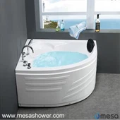 2017 ABS Corner Sektor Einfache Design Jetted Hot Tub Badezimmer Badewanne