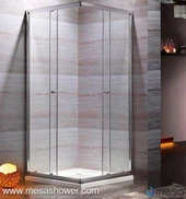 Square Corner Günstige Preis Swing Schiebe-Dusche-Gehäuse mit günstigen Preis