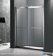 Schaukel-Edelstahl-China-heiße Verkaufs-Schieben-Dusche-Tür